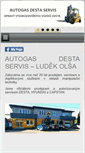 Mobile Screenshot of destaservis.cz